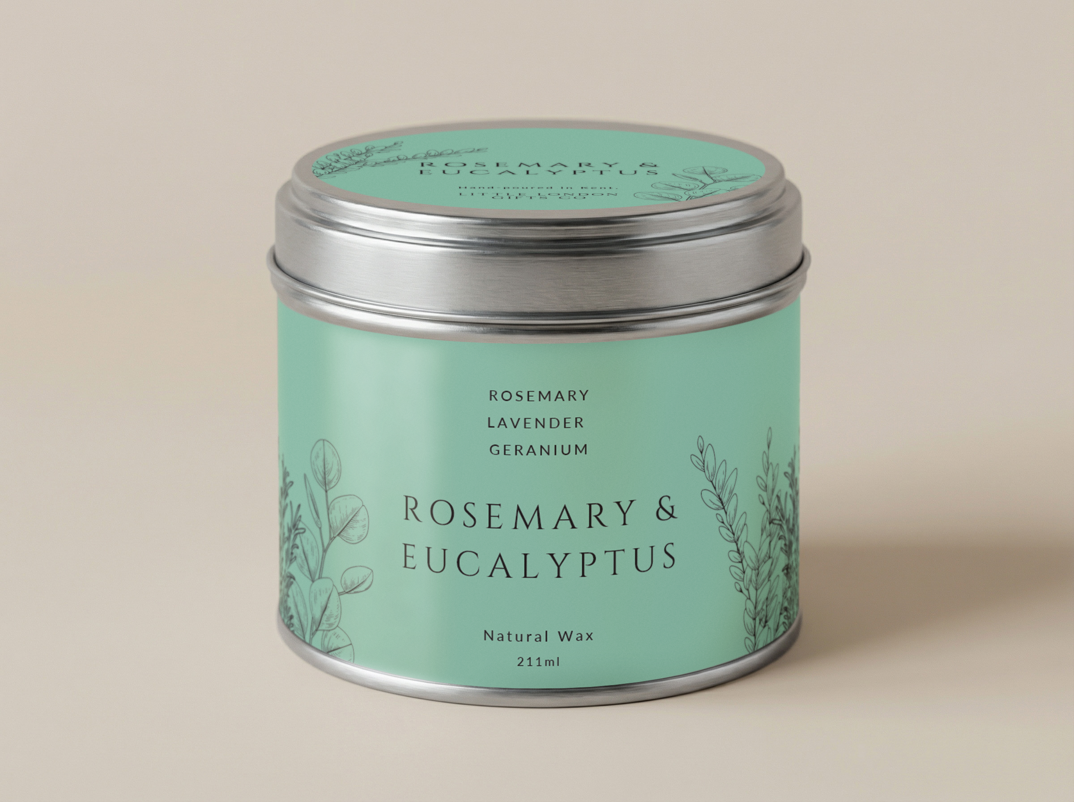 Rosemary & Eucalyptus Candle