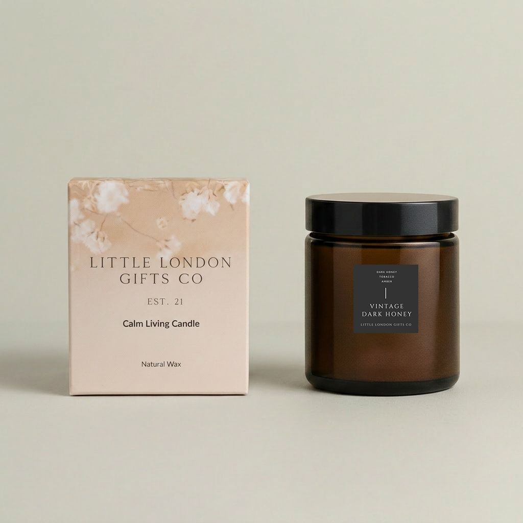 Vintage Dark Honey Candle