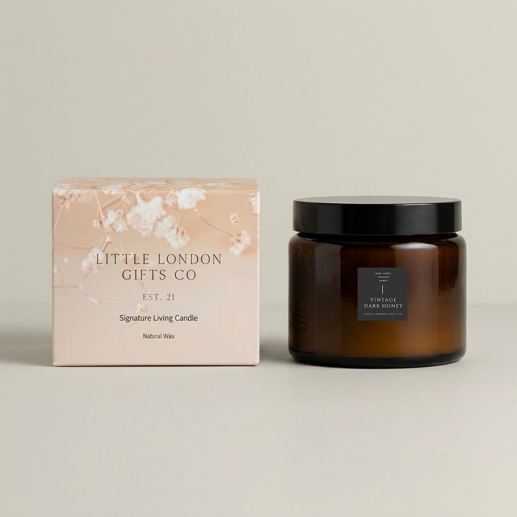 Vintage Dark Honey Candle
